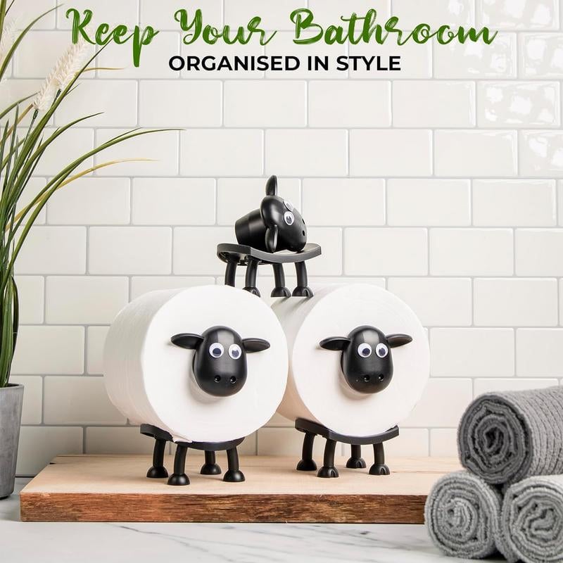 FluffRoll - Adorable Bathroom Paper Holder