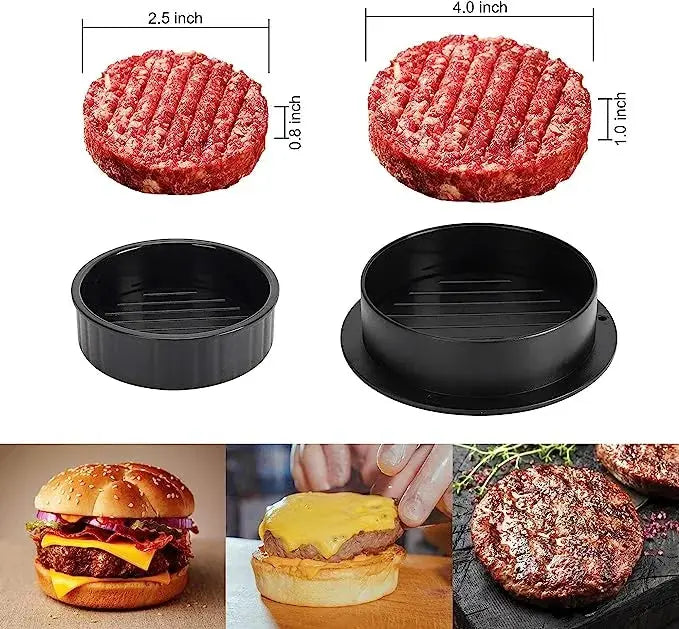 BurgerMaster™️ - Ultimate Hamburger Press Kit marnetic
