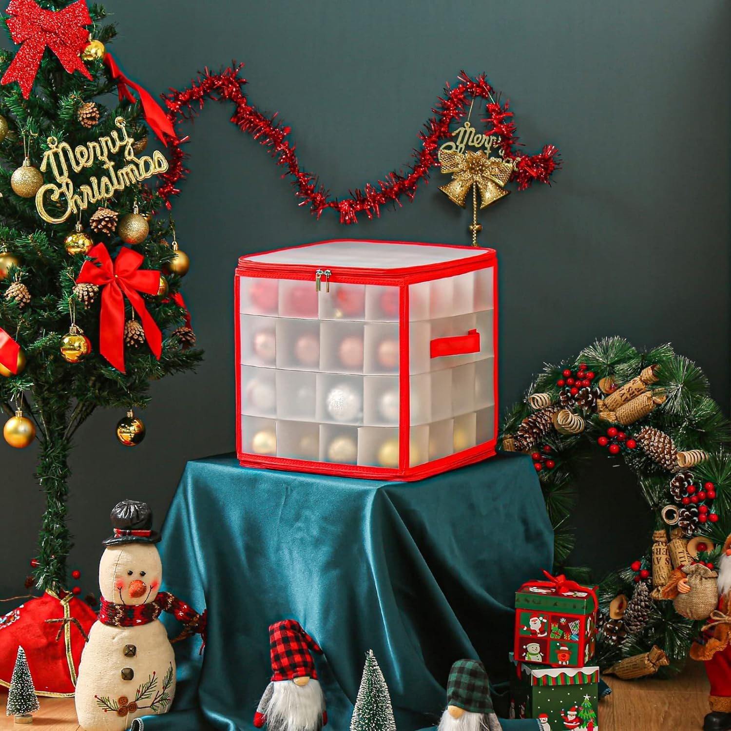 SantaVault - Durable Christmas Ornament Keeper