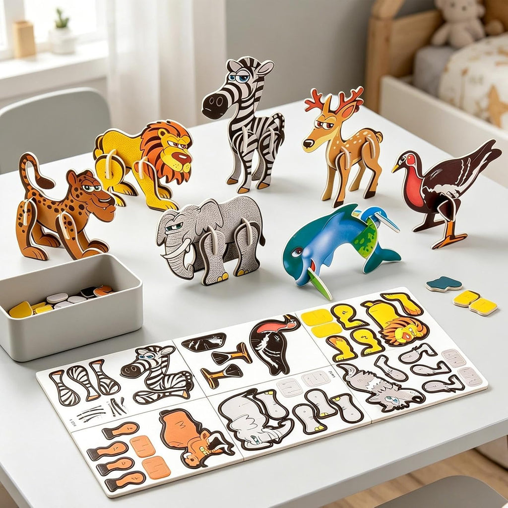 InsectiCraft – 3D DIY Insect Puzzle Set