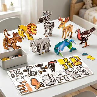 InsectiCraft – 3D DIY Insect Puzzle Set