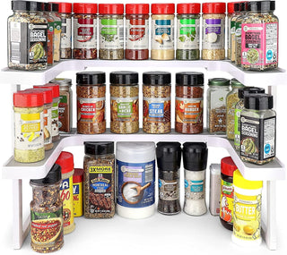 2 Layers Adjustable Shelf Organizer marnetic