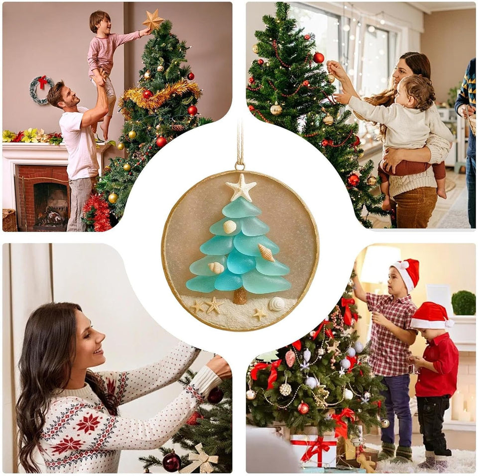 SeaGleam – Coastal Christmas Ornament