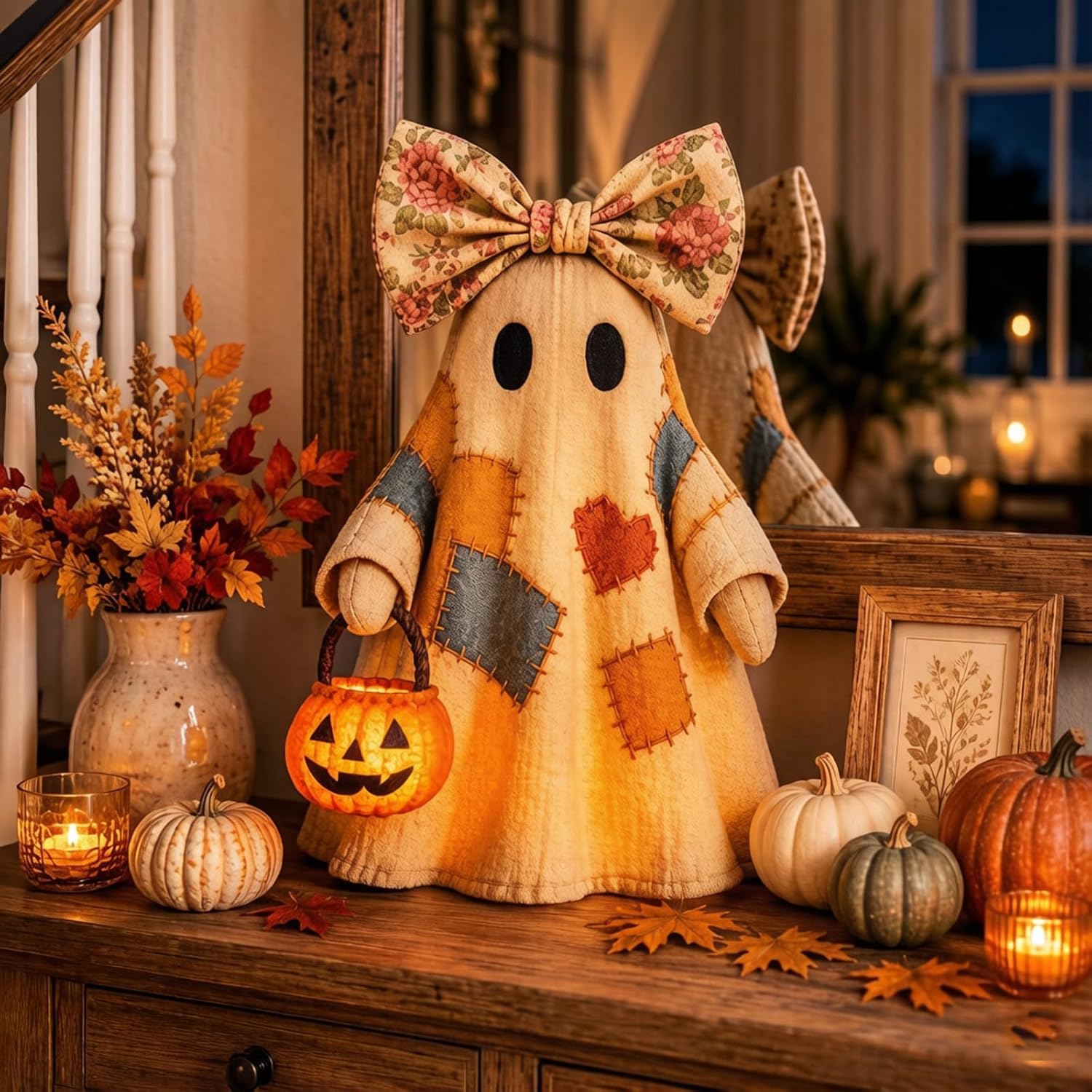 GhostGreet – Haunted Welcome Porch Décor Sign