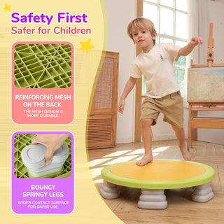 SpringMate – Children’s Mini Trampoline, Indoor/Outdoor Fun
