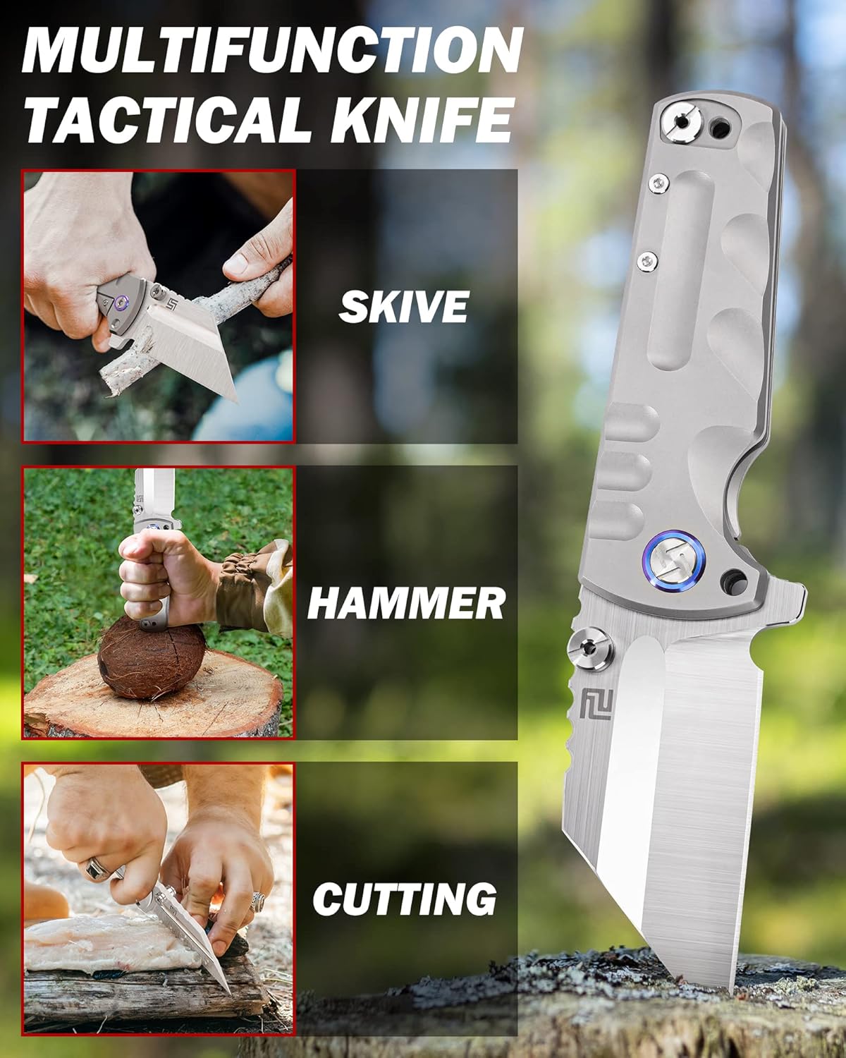 TitanFang - Heavy Duty D2 Steel Knife