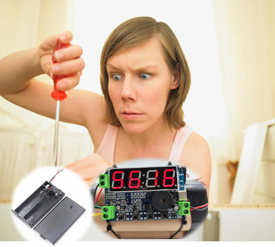 BlastTime – Dynamite Shaped Novelty Clock