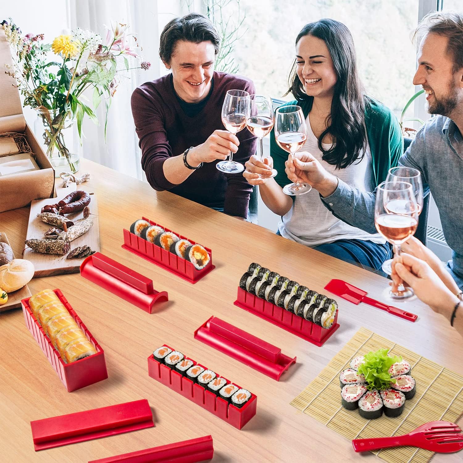 SushiCraft – Easy 10-in-1 Homemade Sushi Making Kit