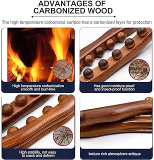 Relaxiva - Wooden Lymph Flow Massage Tool
