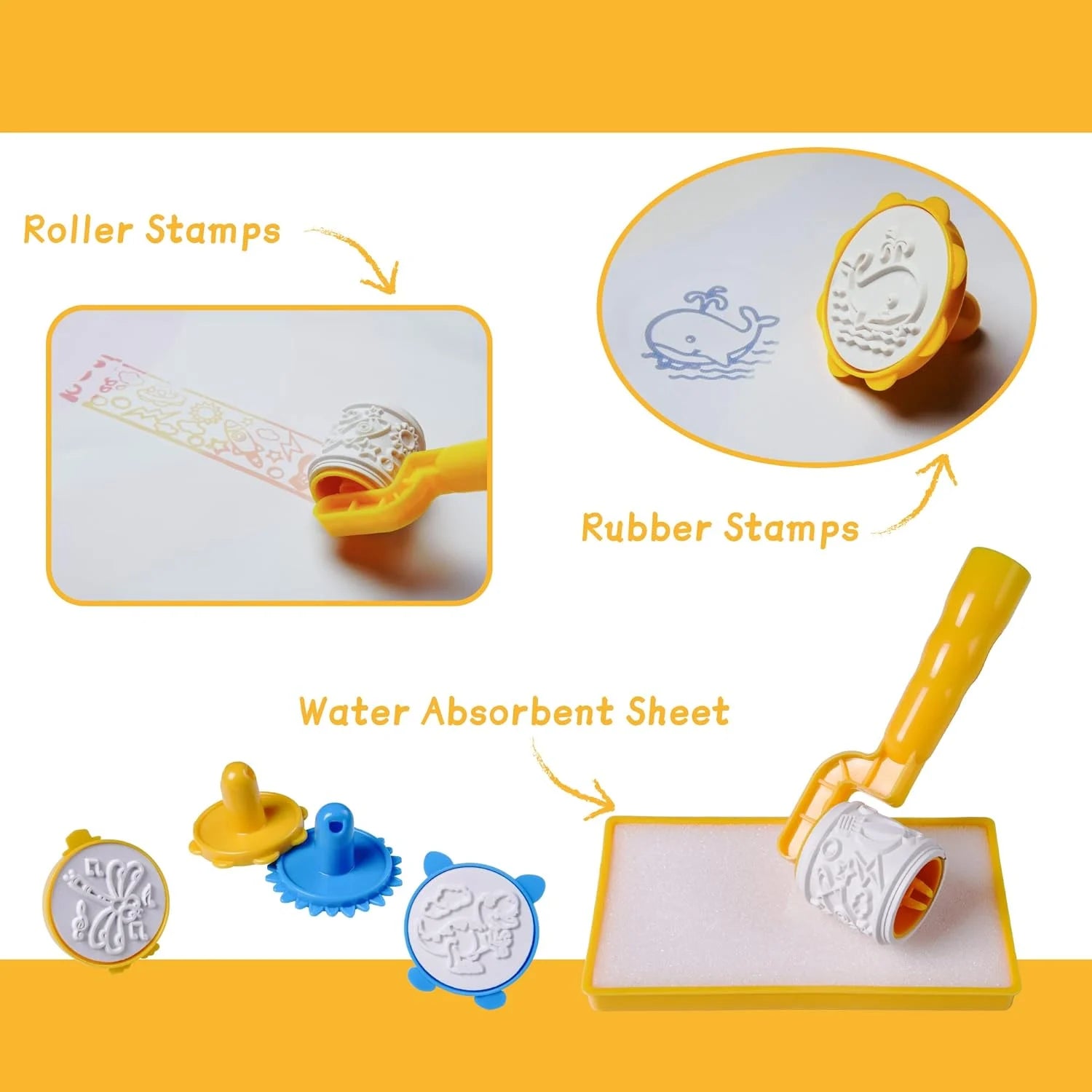 Mess-Free Water Doodle Mat - Creative Mat for Kids marnetic