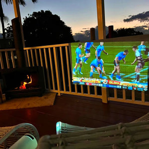 SkyBeam  – Portable Projector with 4K Clarity