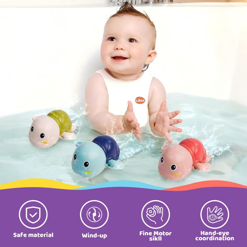 SplashBuddy – Adorable Wind Up Bath Swimming Toy