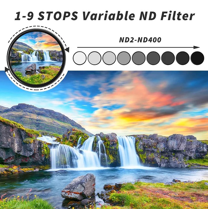 NovaCapture - Adjustable ND Mobile Lens Kit
