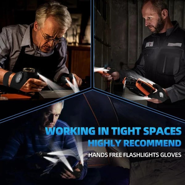 GlowHand – Hands Free LED Work Gloves
