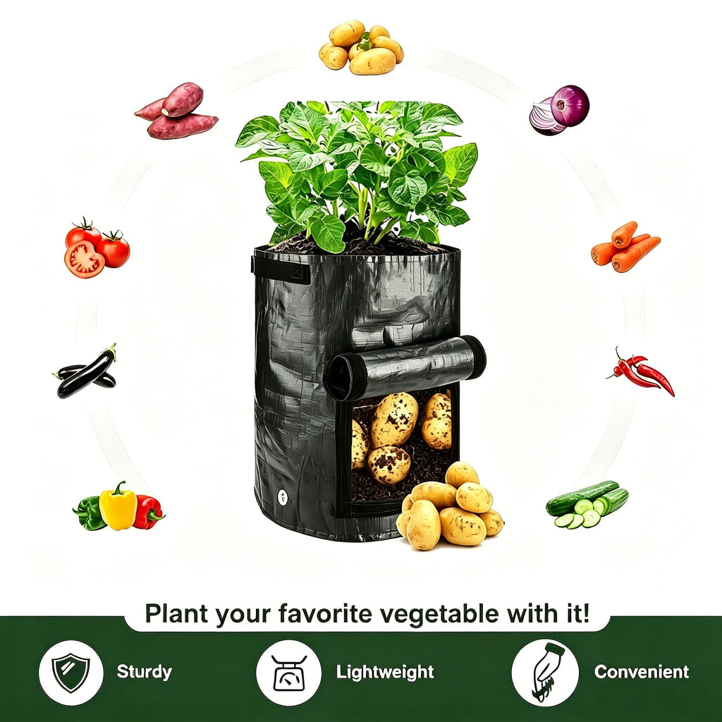 GrowFlex – Gallon Garden Cloth Planting Bags