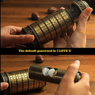 CodeHeart – Mini Cryptex Secret Lock Gift