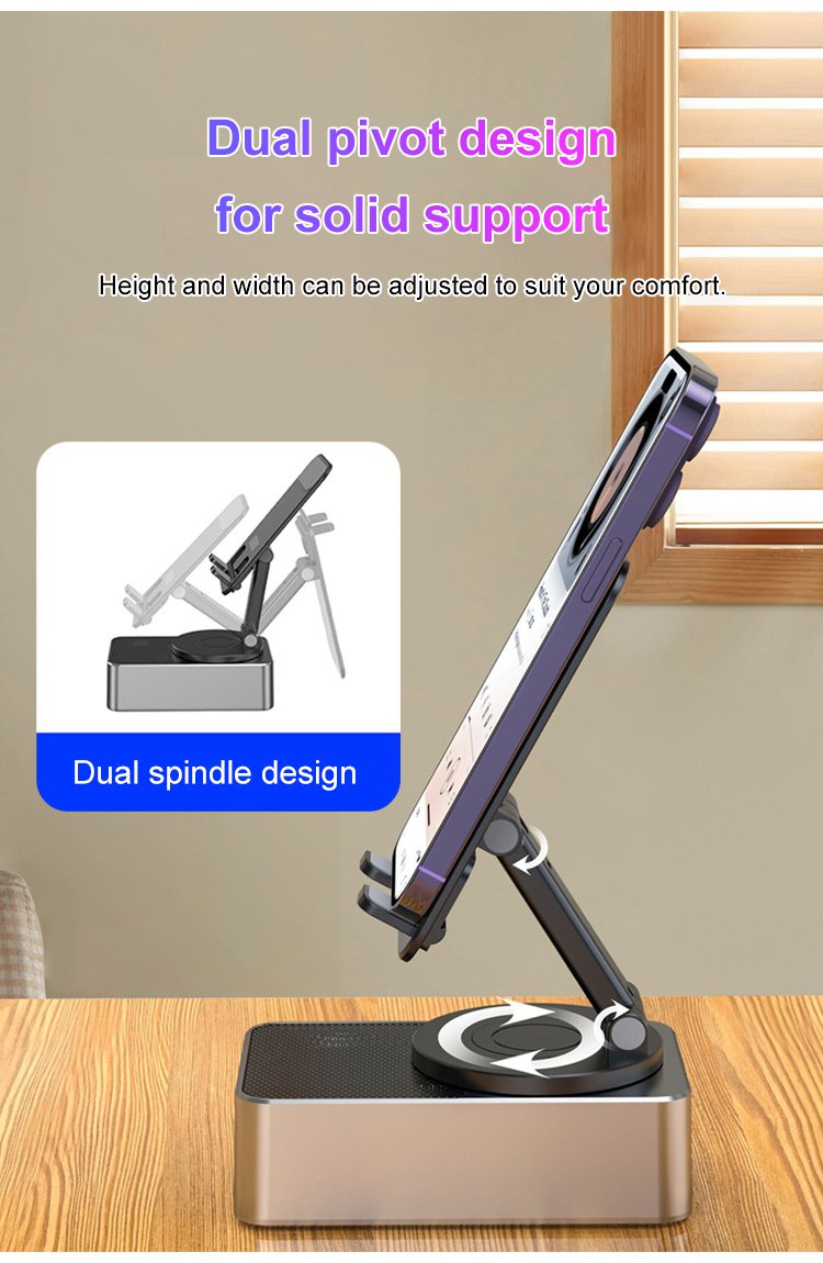 SoundDock – Bluetooth Audio Power Phone Holder