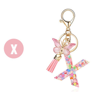 CharmKey – Personalized Initial Letter Keychain