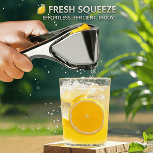 🍋Zinc alloy Stainless Steel Citrus Squeezer