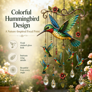 HumiGrace – Elegant Hummingbird Wind Chime