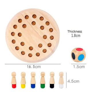 MindMatch – Wooden Memory Match Stick Chess Game