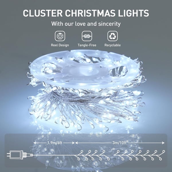 StarGleam – Outdoor Waterproof Fairy Lights