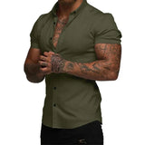 StrideFit – StretchTech Slim Shirt for Work & Workout