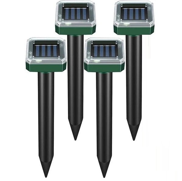 EcoVibe – Ultrasonic Pest Repeller for Lawns and Gardens