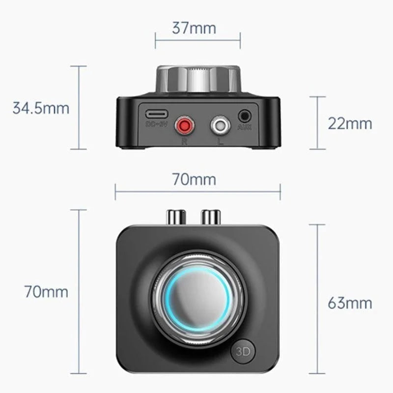 EchoBridge – Bluetooth 5.0 Stereo Receiver