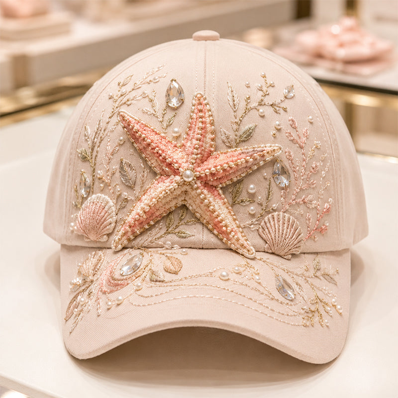 OceanVista – Premium 3D Embroidered Marine Life Cap