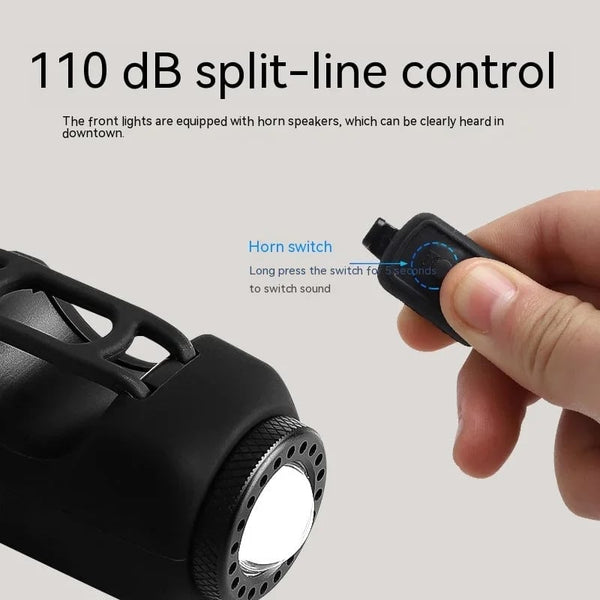 CycleBeep - Rechargeable LED Bike Horn & Light