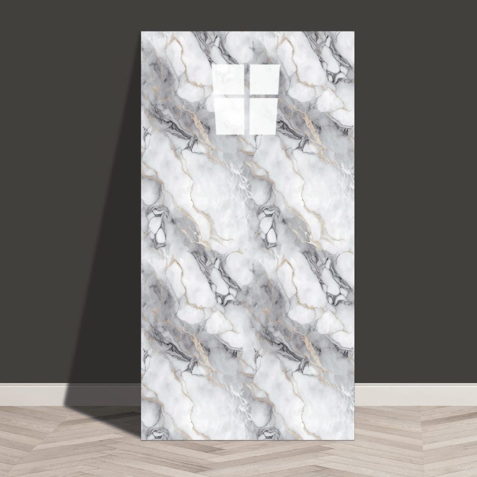OpulentWall - Marble-Inspired Self-Adhesive Tiles