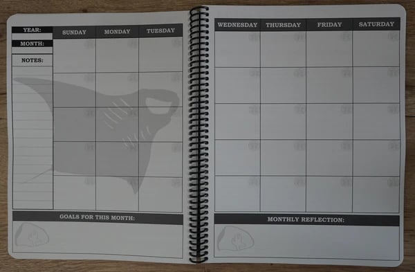 SacredJourney - Yearly Planner for Inspiration & Organization