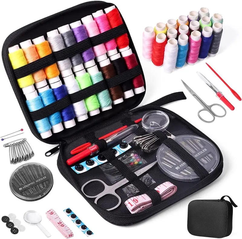 NeedleNook - Complete Embroidery & Sewing Travel Kit
