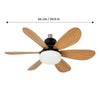 BreezeLux | 2-in-1 Socket Ceiling Fan with Light
