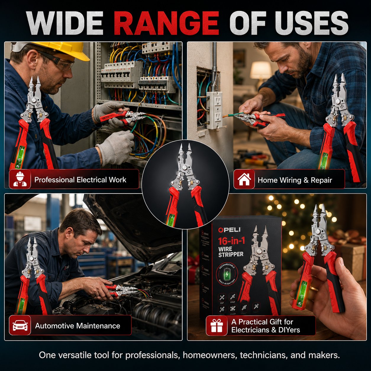 VoltPro | 16-in-1 Electrical Pliers Tool