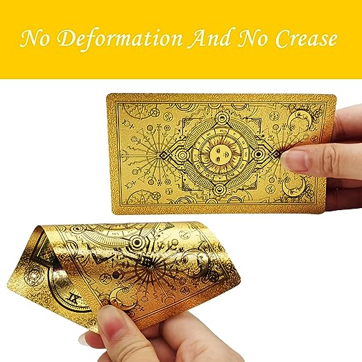 GoldenOracle – Luxury Gold Foil Tarot Deck