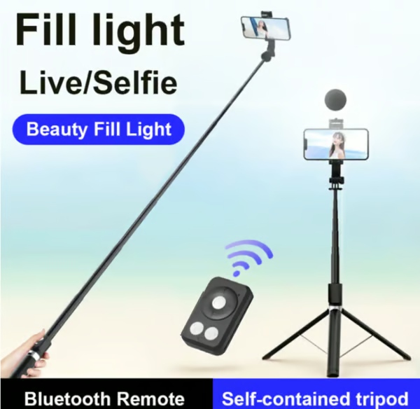 ClickMate – Multifunction Bluetooth Selfie Stick