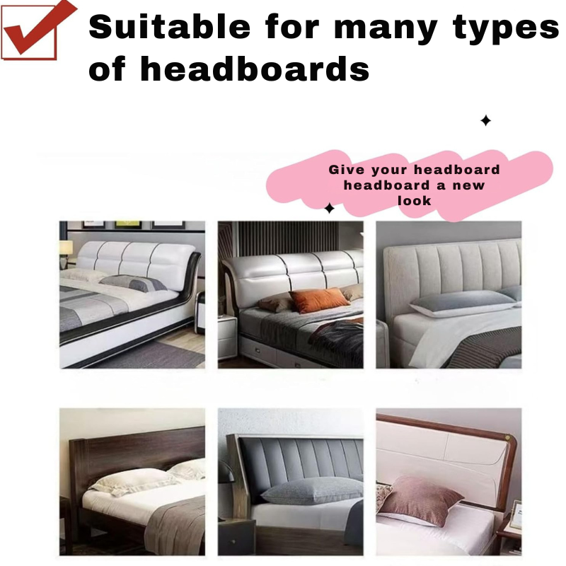 CozyShield – Stretchable Headboard Protector