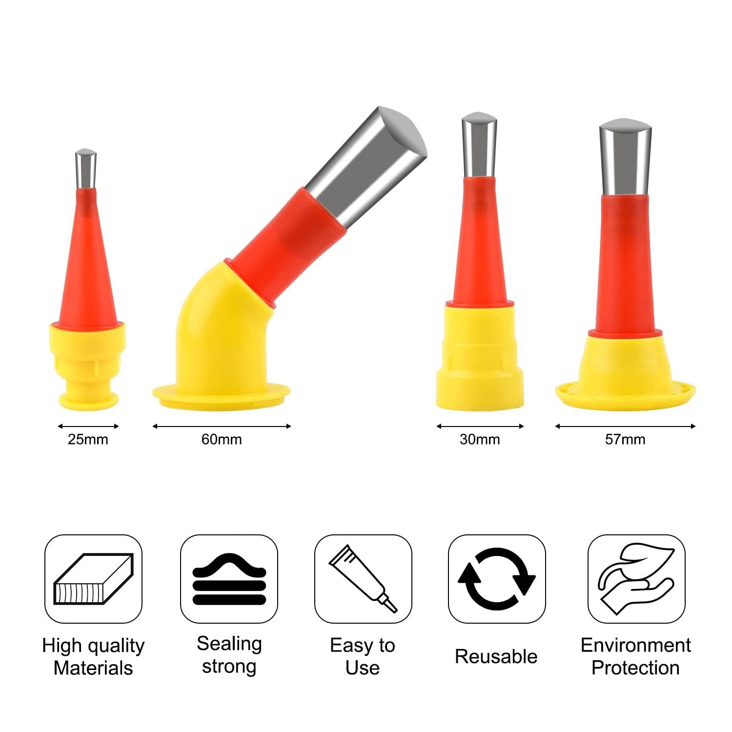 FlexiSeal - Ultimate Universal Caulking Nozzle Kit