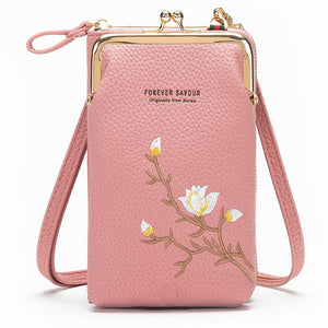UrbanChic - Women’s Crossbody Wallet & Phone Carrier