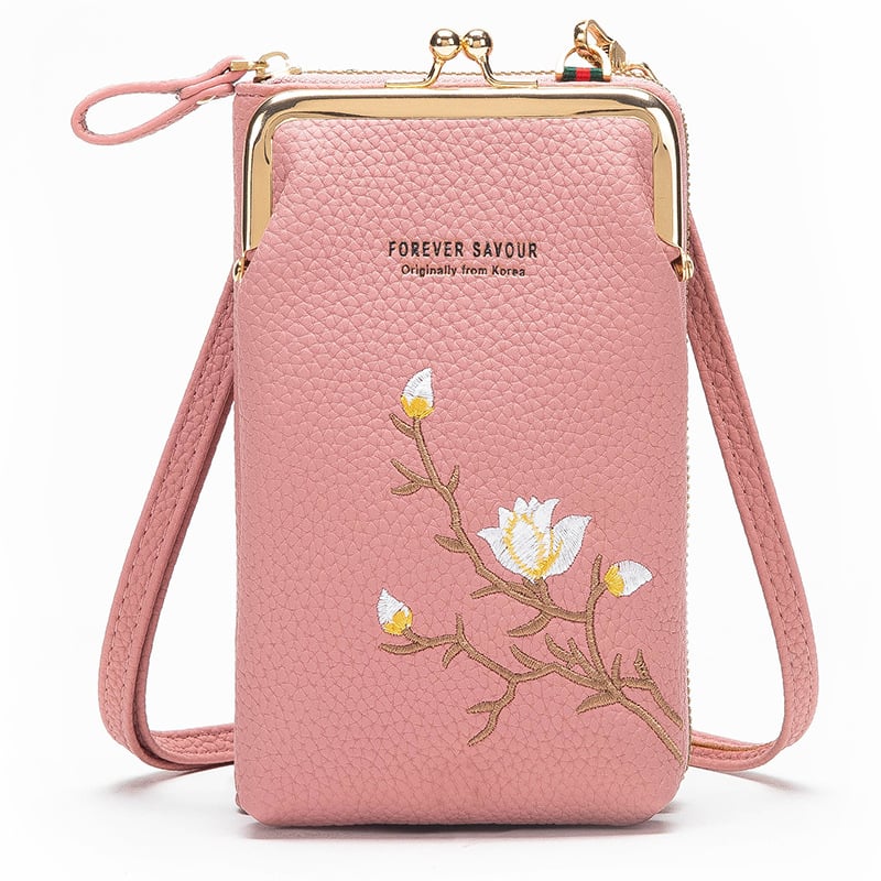 UrbanChic - Women’s Crossbody Wallet & Phone Carrier