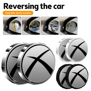 SafeSight - Suction Cup Convex Blind Spot Mirror