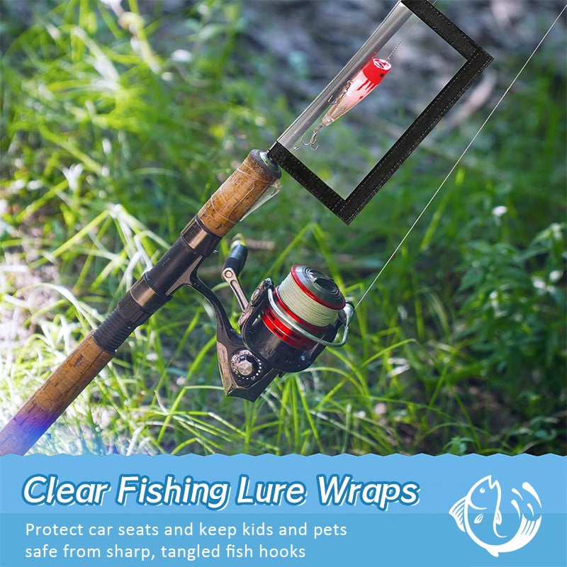 TackleGuard - Clear Lure Wraps - Protect & Organize Your Hooks