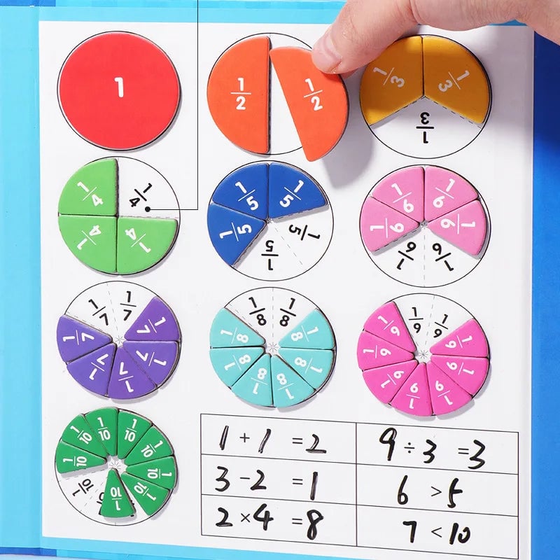 MagnaMath | Interactive Fraction Puzzle for Kids