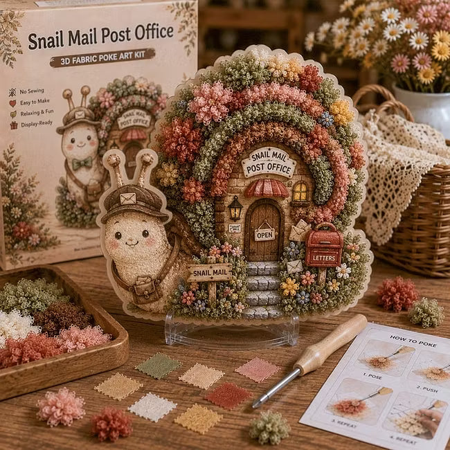 DreamWeave – Storybook Village Fabric Art Kit