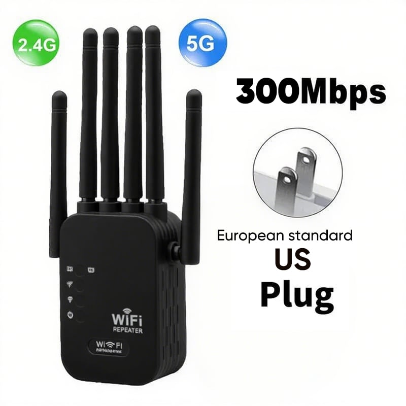 NetMax – Upgraded 6-Antenna WiFi Booster