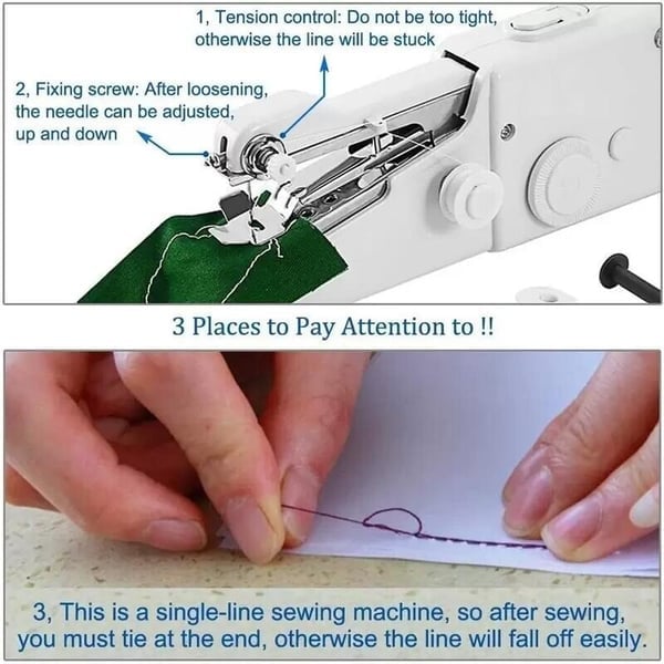 StitchMate - Mini Handheld Sewing Tool