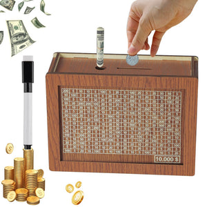 VaultCraft - Premium Wooden Savings Box