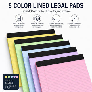 WriteEase – Double-Sided Legal Pad for Organized Notes